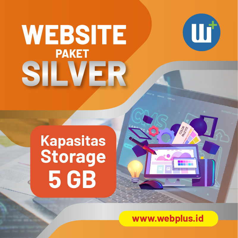 Paket Website WebPlus.id - Silver Rp.1.000K 